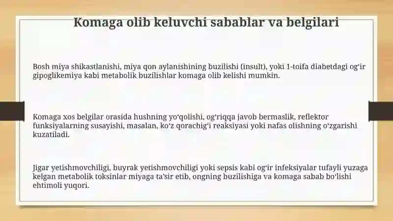 Favqulodda Vaziyatlar Sharoitida Koma Holatida Birinchi Yordam 3