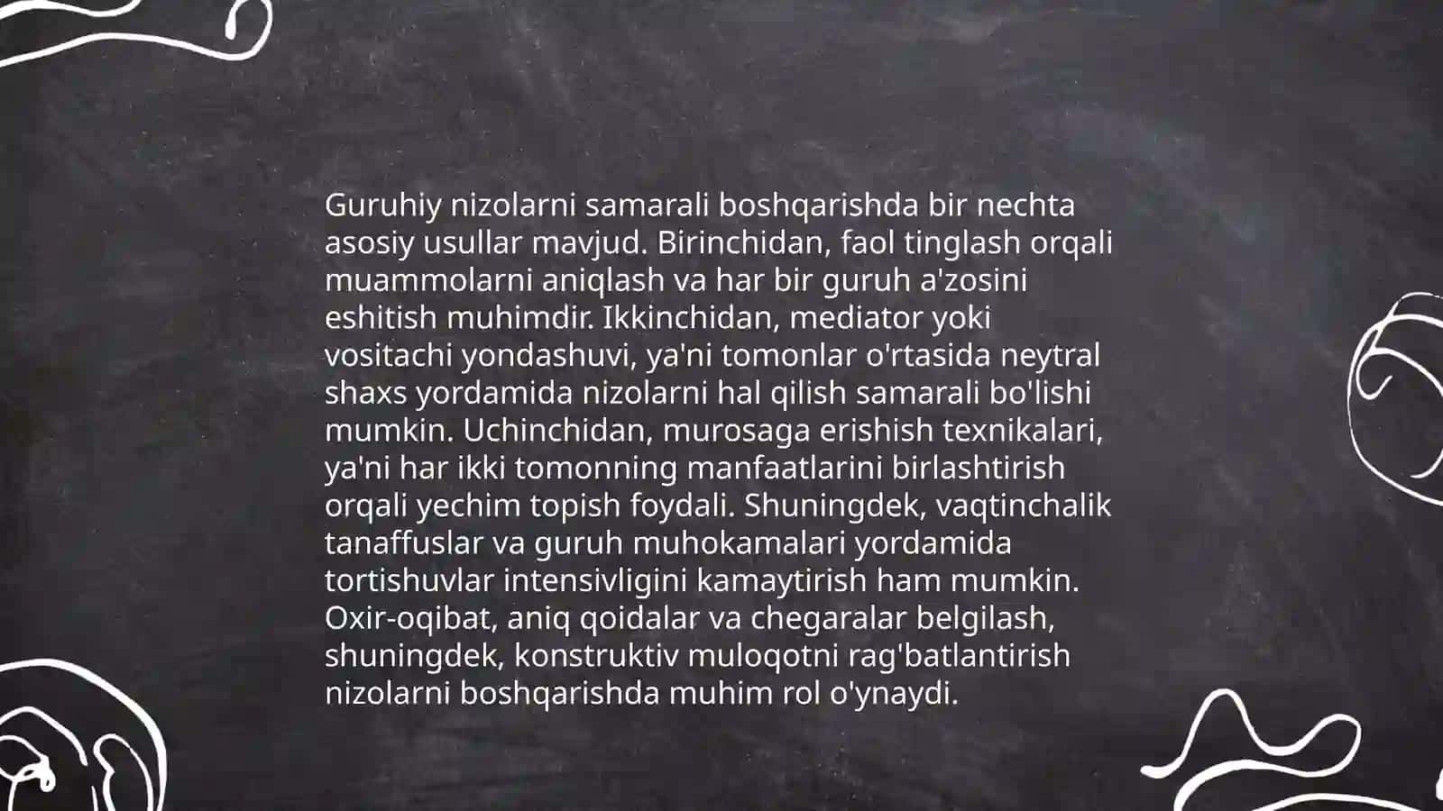 Guruhiy konfliktlarning asosiy usullari 3