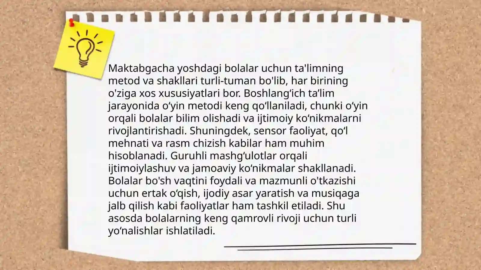 Maktabgacha yoshda bola tarbiyasining rivojlanishi 3