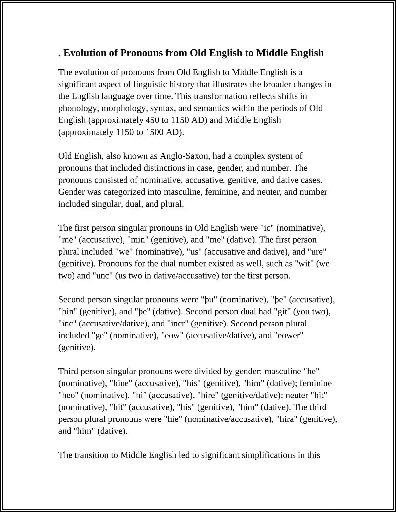 THE PRONOUN IN MIDDLE ENGLISH 3
