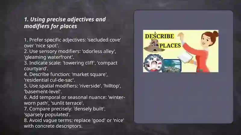 Describing Places Accurately 3