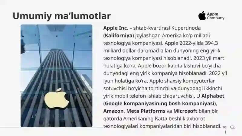 Apple(Iphone) kompaniyasi 3
