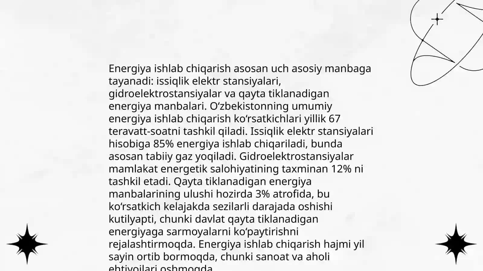 Oʻzbekistonda sanoat mahsuloti ishlab chiqarishning oʻsishi diagrammasini ishlash 3
