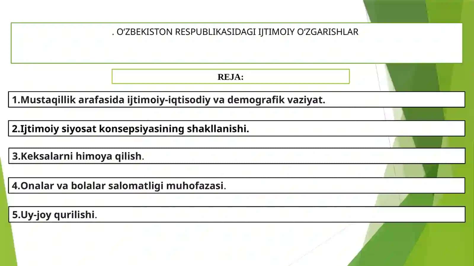 O‘zbekistonning eng yangi tarixi 3