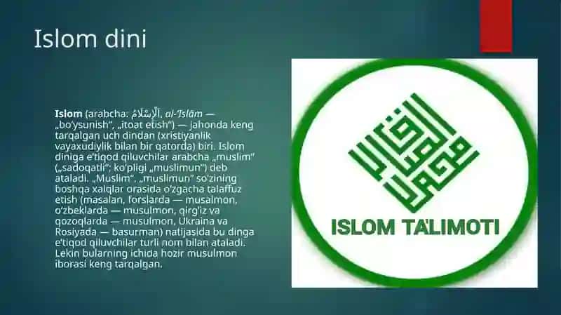Islomta'limoti 3