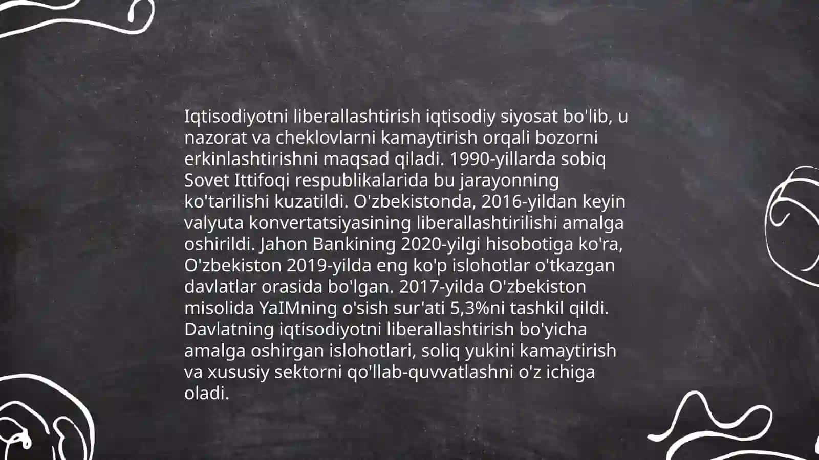 Iqtisodiyotni liberallashtirish 3