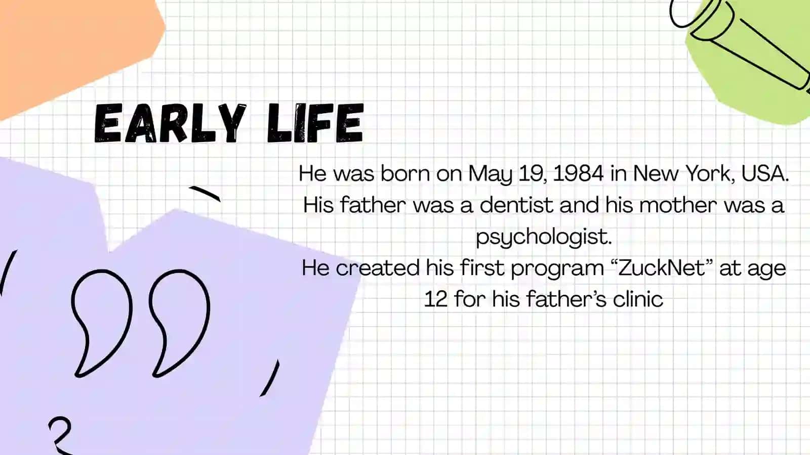 Well-known entrepreneur (Mark Zuckerberg) 3