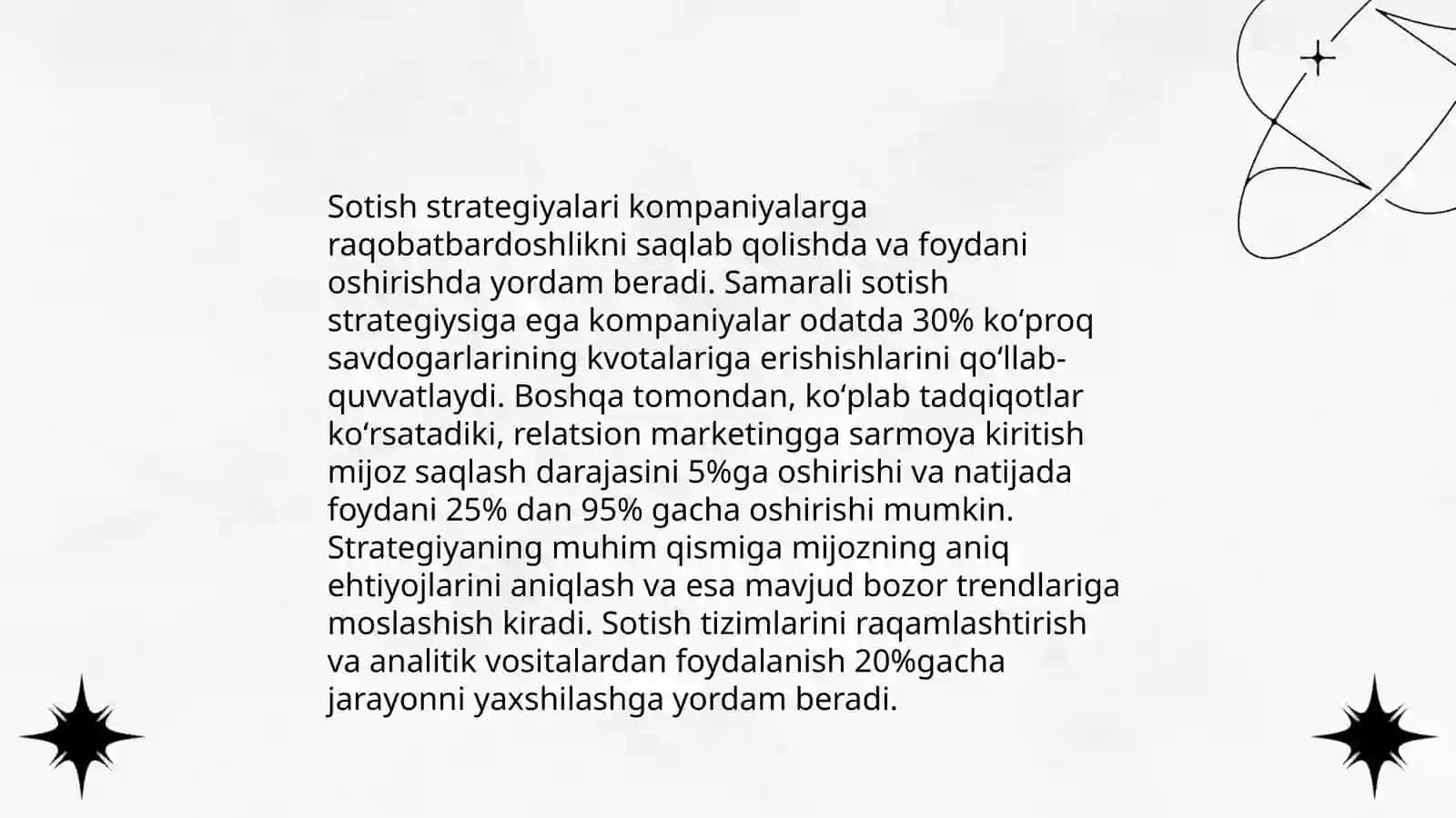 Marketing tizimida sotish siyosati 3