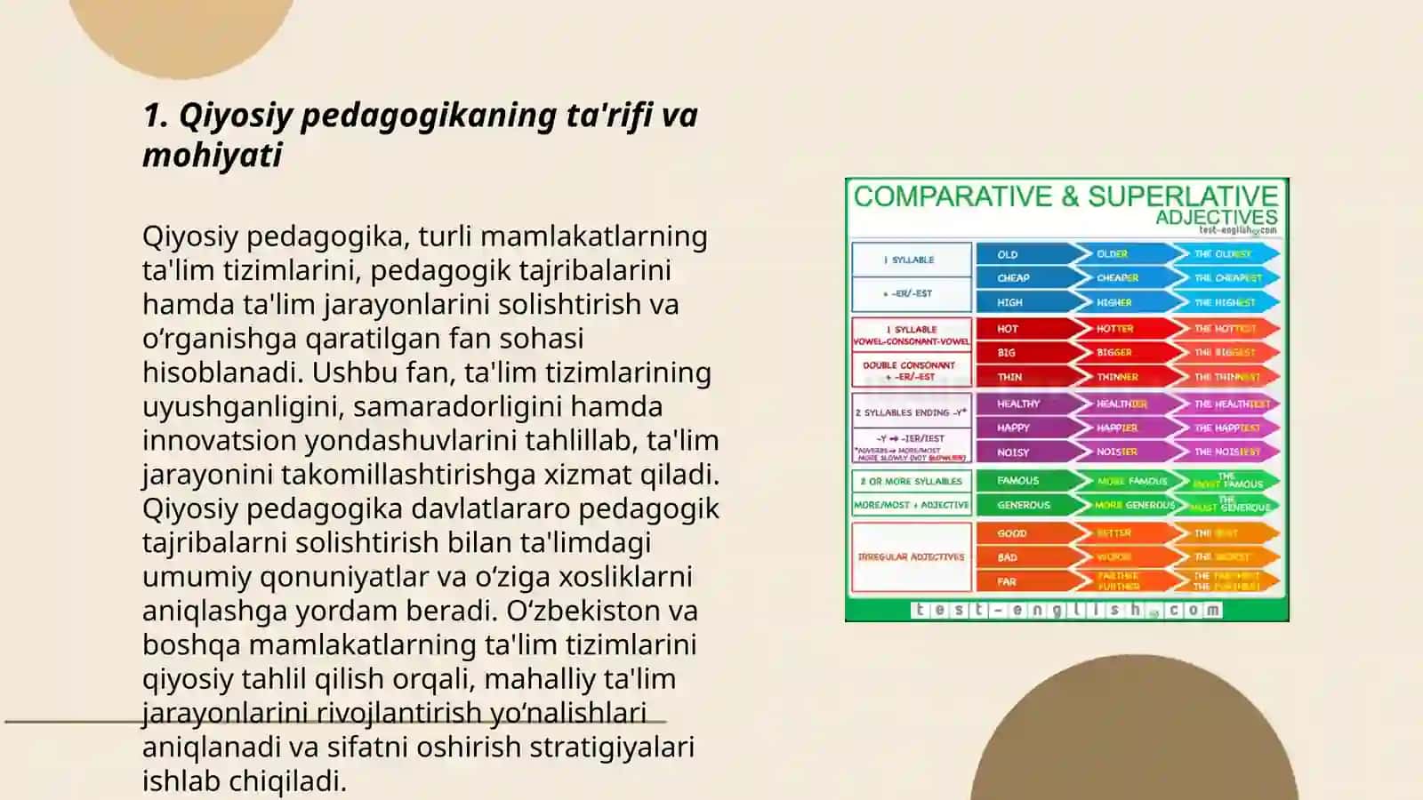 Qiyosiy pedagogikaning taraqqiyot bosqichlari 3
