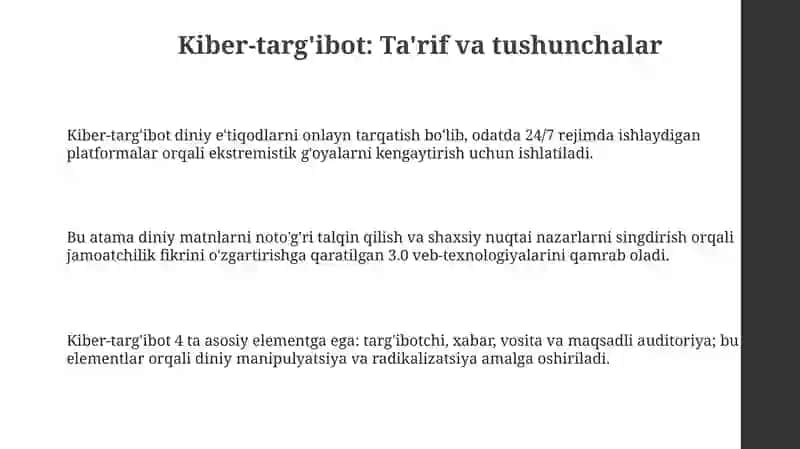 Kiber-targ'ibot va diniy e'tiqod 3