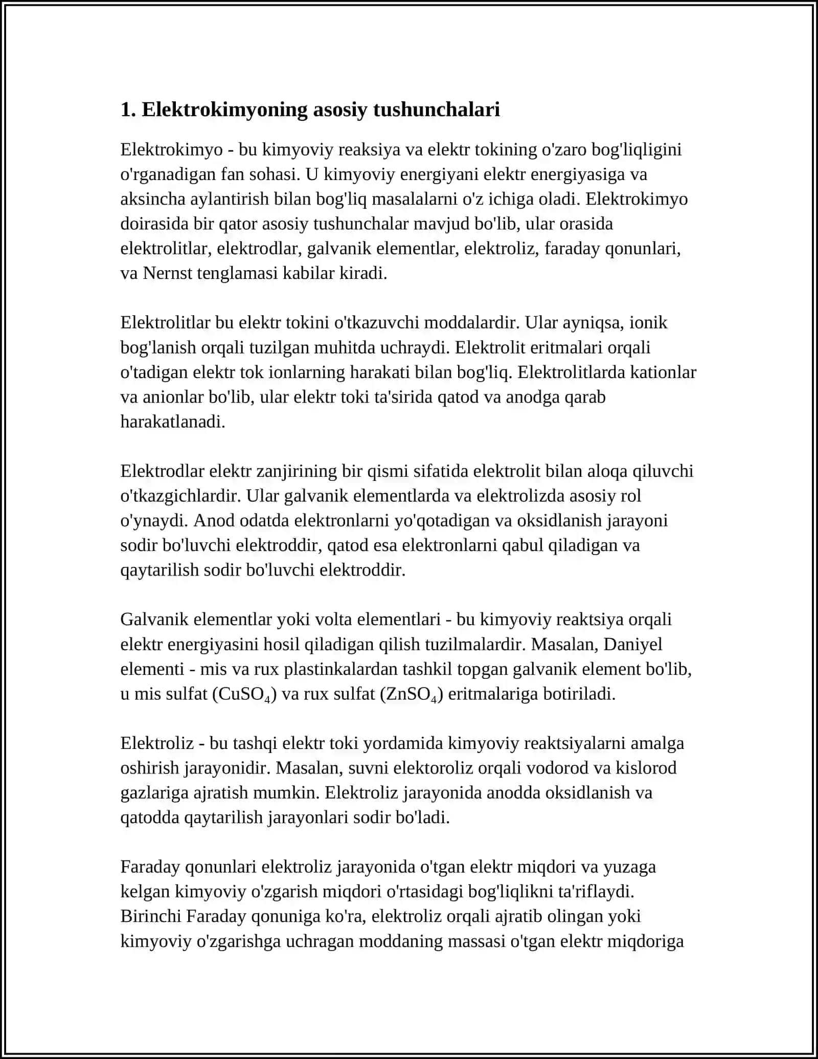 ELEKTROKIMYO -TIBBIYOTDA ELEKTRODIAGNOSTIKA ASOSLARI 3