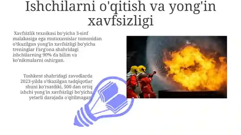 Zamonaviy Texnologiyalarda Yong'in Xavfsizligi 3