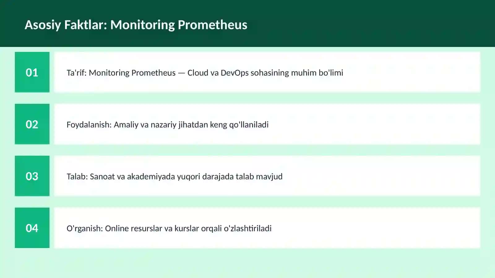 Monitoring Prometheus 3