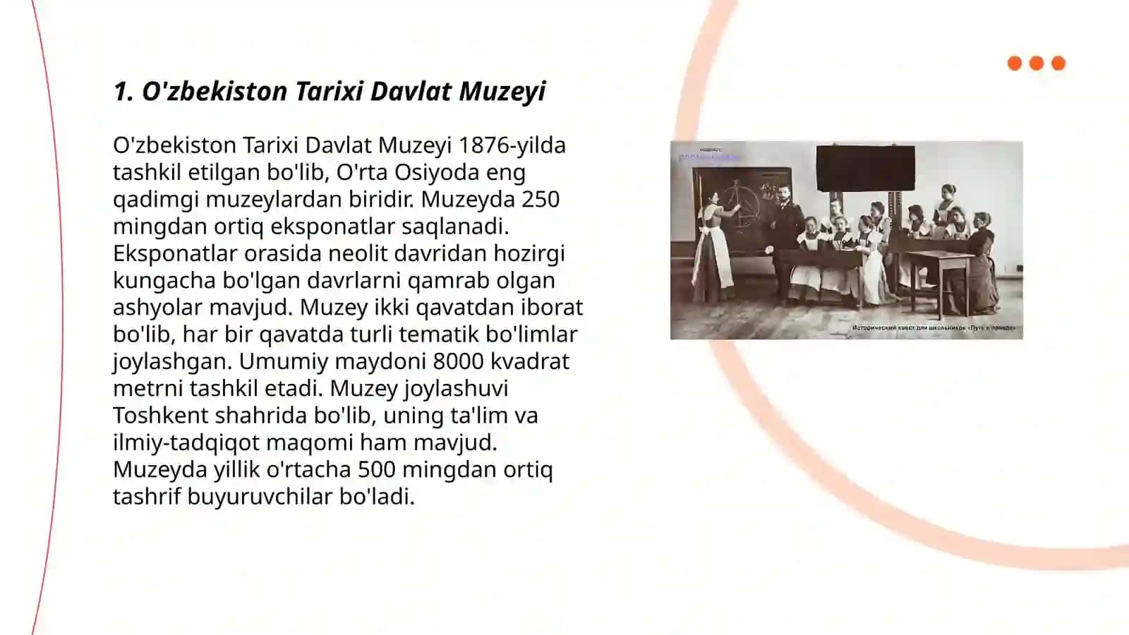 O'zbekiston muzeylari mavzusi boyicha albom tayyorlash 3