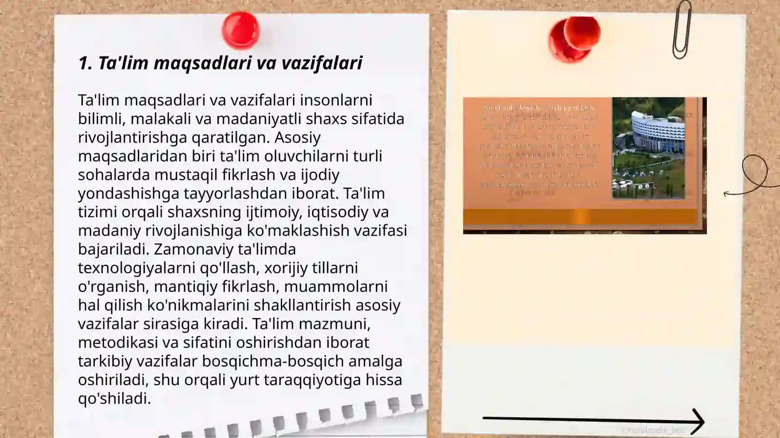 Ta'lim prinsiplari ta'lim jarayonini tashkil etishning metodologik asoslari 3