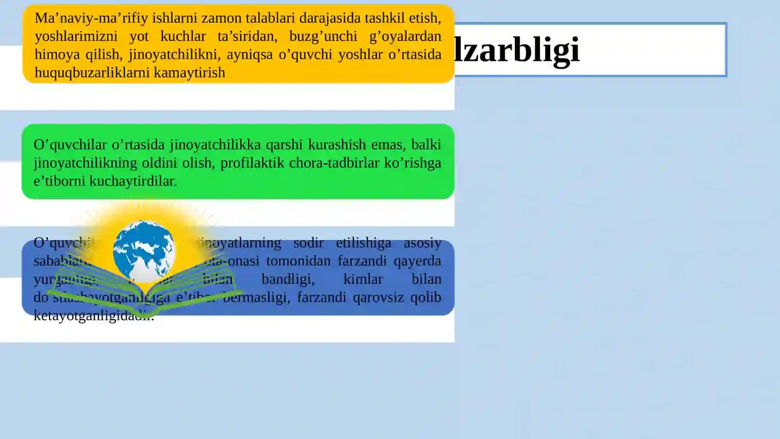 O’quvchilar o’rtasida huquqbuzarliklarni kamaytirish 3