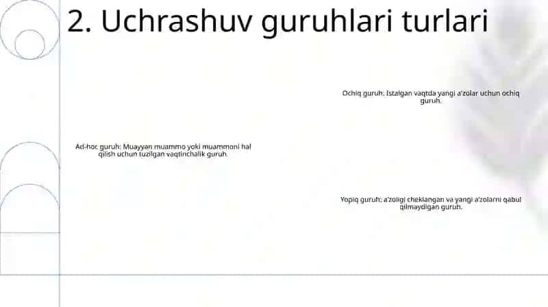 Uchrashuv Guruhlari 3