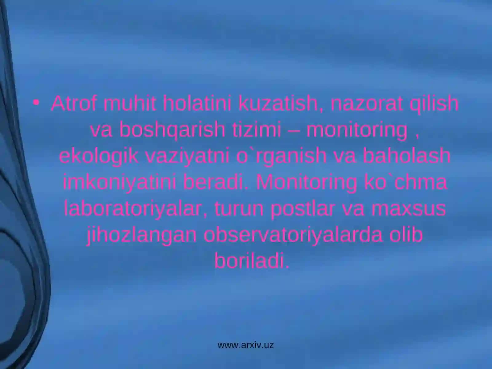 Tabiat muammolarini baholash va oldini olish choralari 3