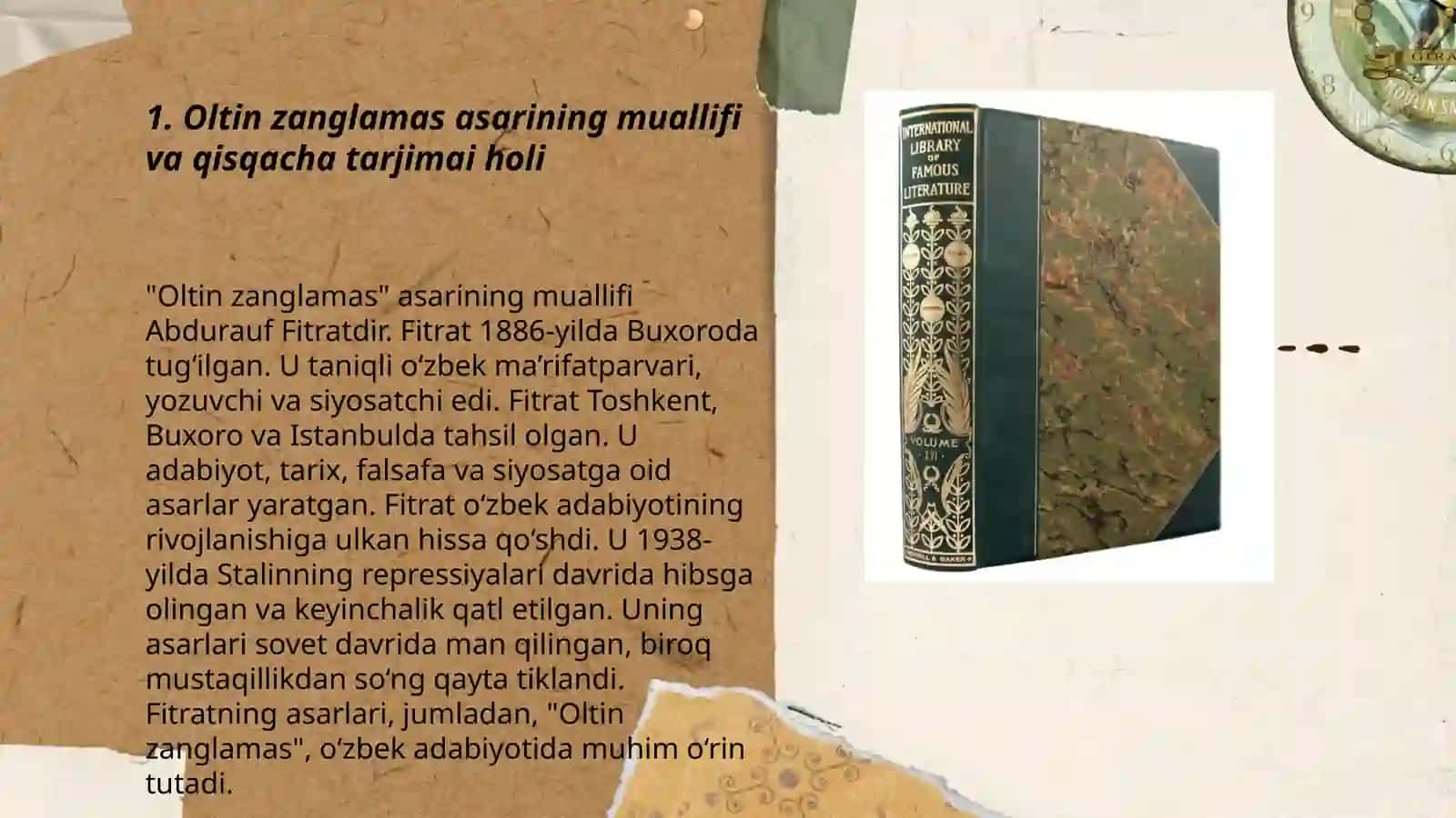 Oltin zanglamas asari 3