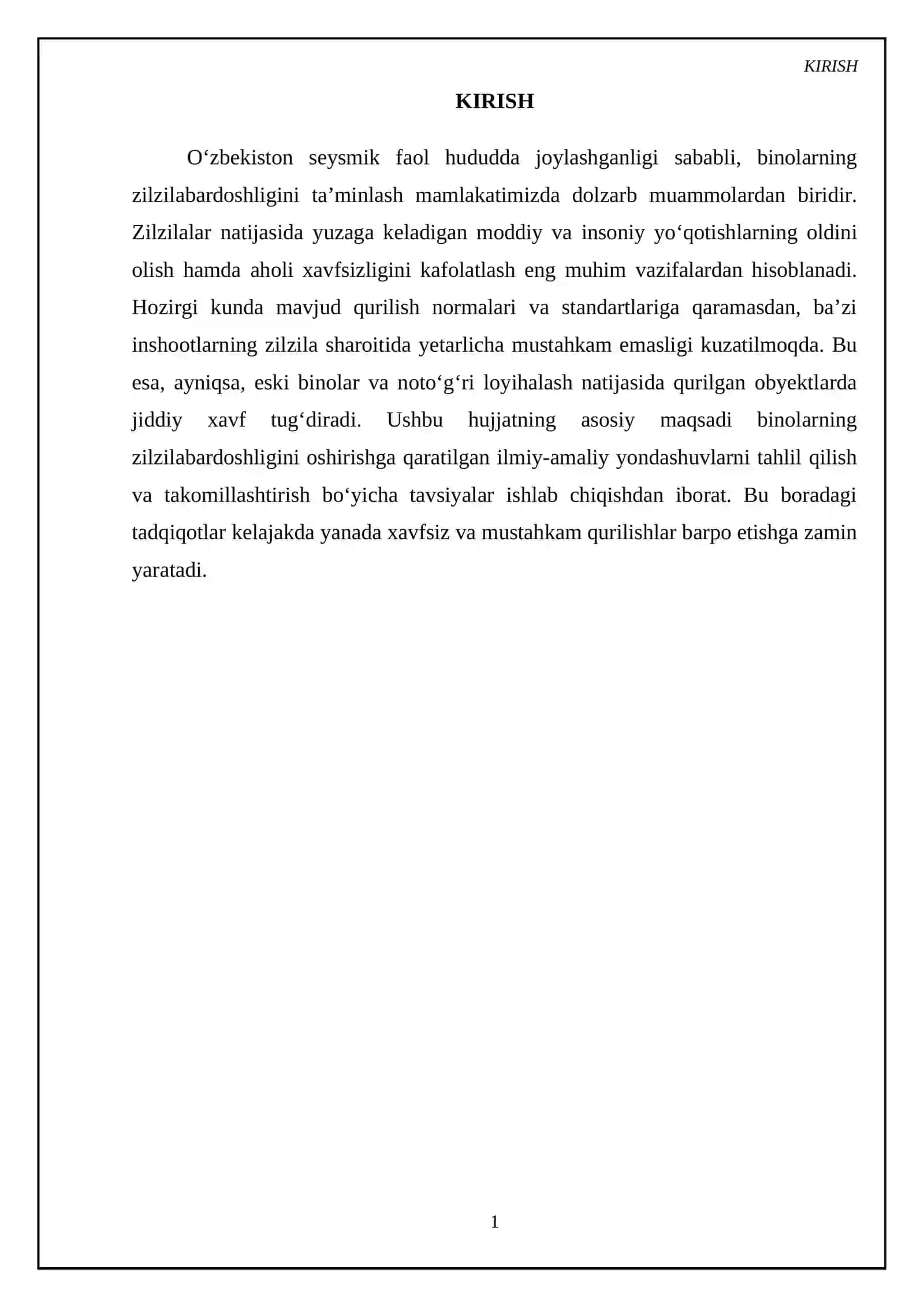 Zilzilalarga chidamli qurilish materiallari va texnologiyalari 3