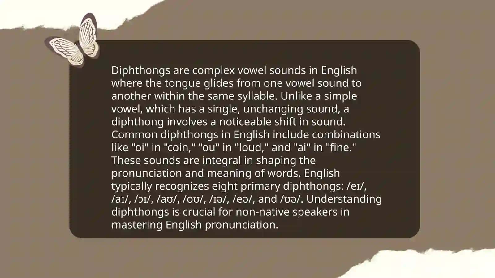 Reading rules of Diphthongs 3