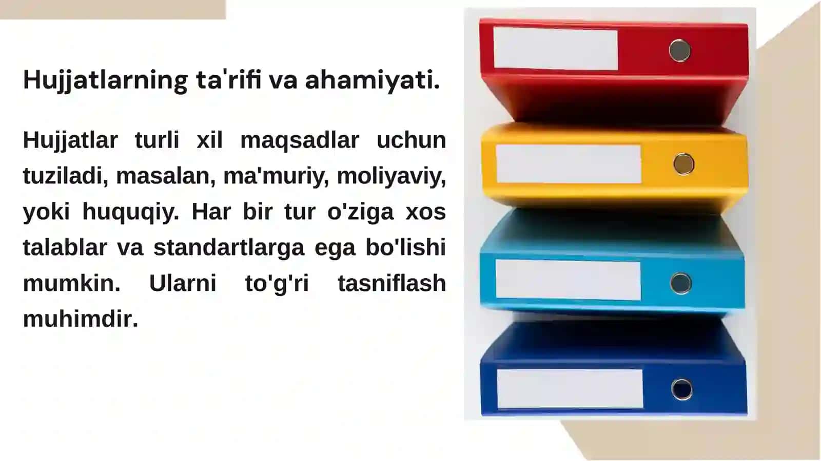 Sohaga oid hujjatlar bilan ishlash 3