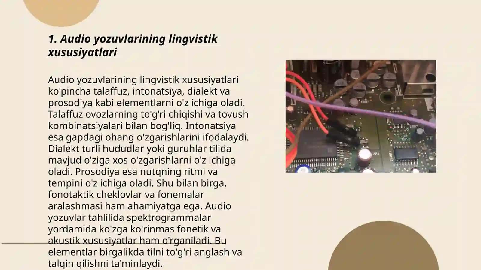 Audio va materiallarning lingvokriminalistik ekspertizasi 3