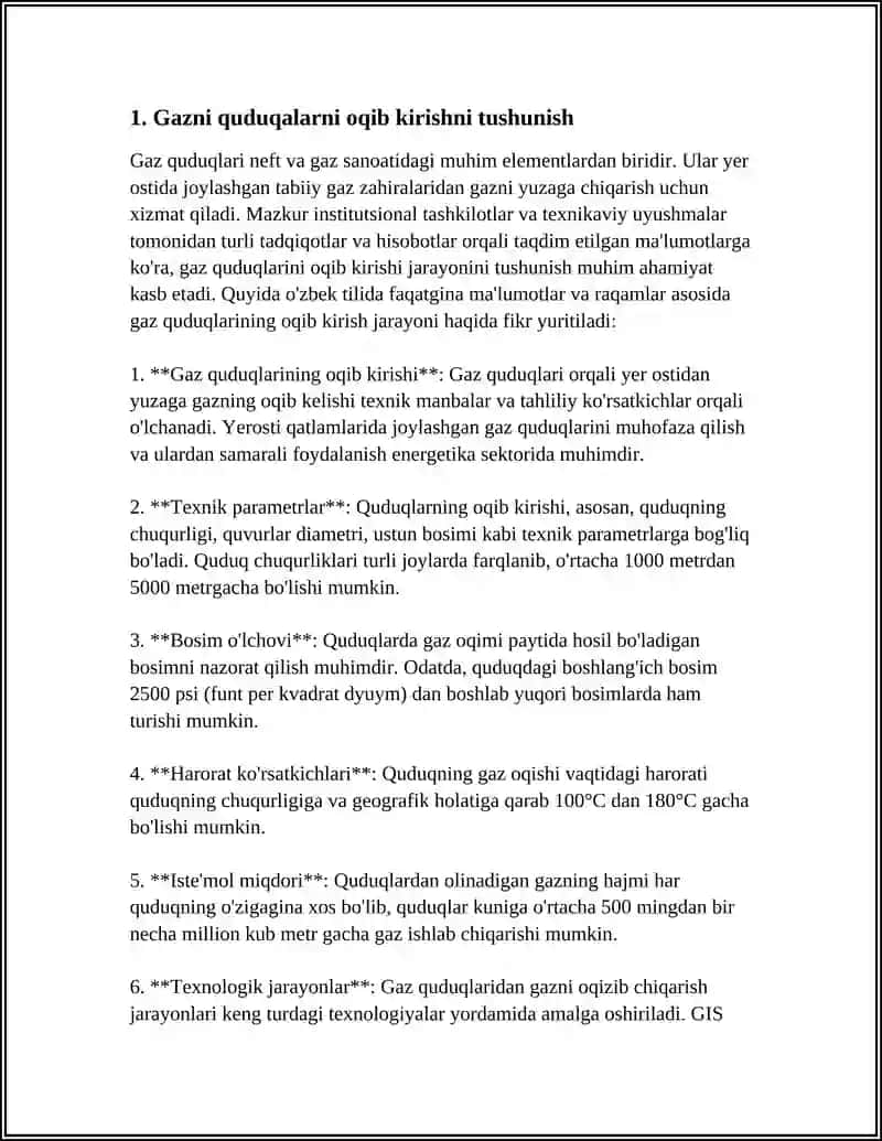GAZNI QUDUQA OQIB KIRISH MASALALARINI YAQINLASHISH USULLARI BILAN YECHISH 3