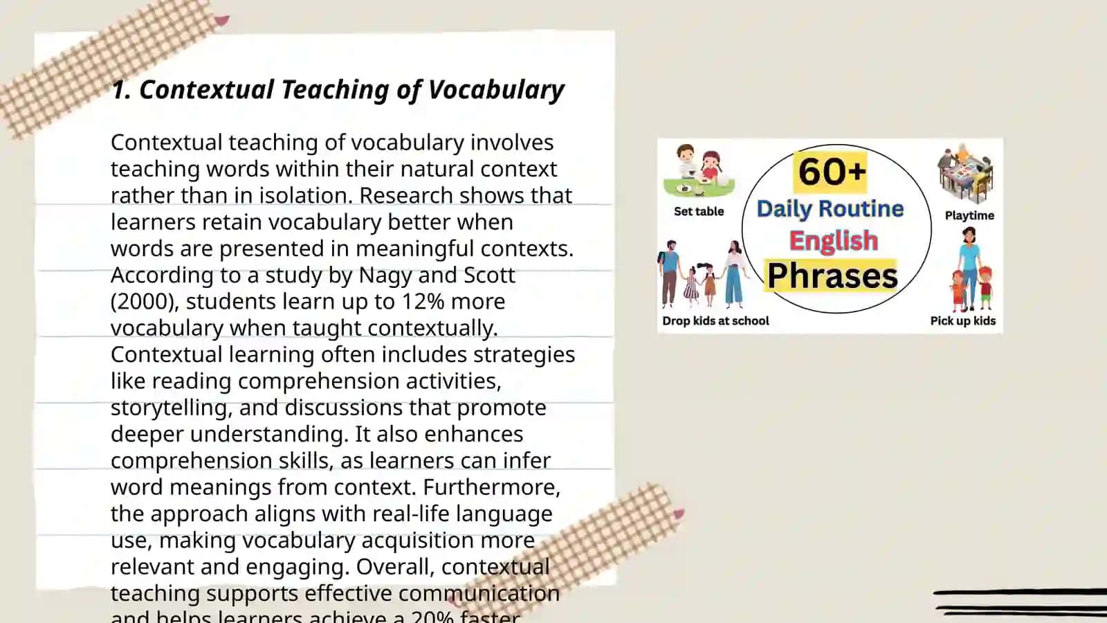 Teaching vocabulary by communicative approach 3