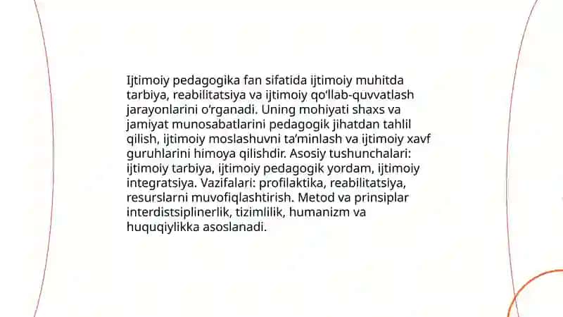 Ijtimoiy pedagogika fan sifatida 3