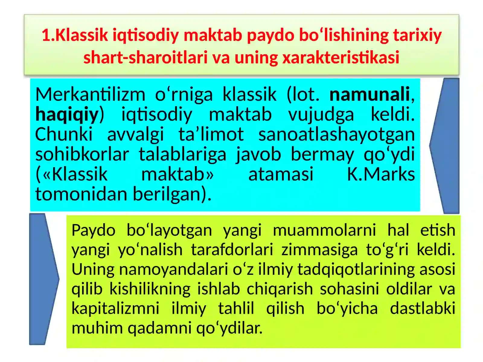 Angliya va Fransiyada klassik maktabning shakllanishi 3