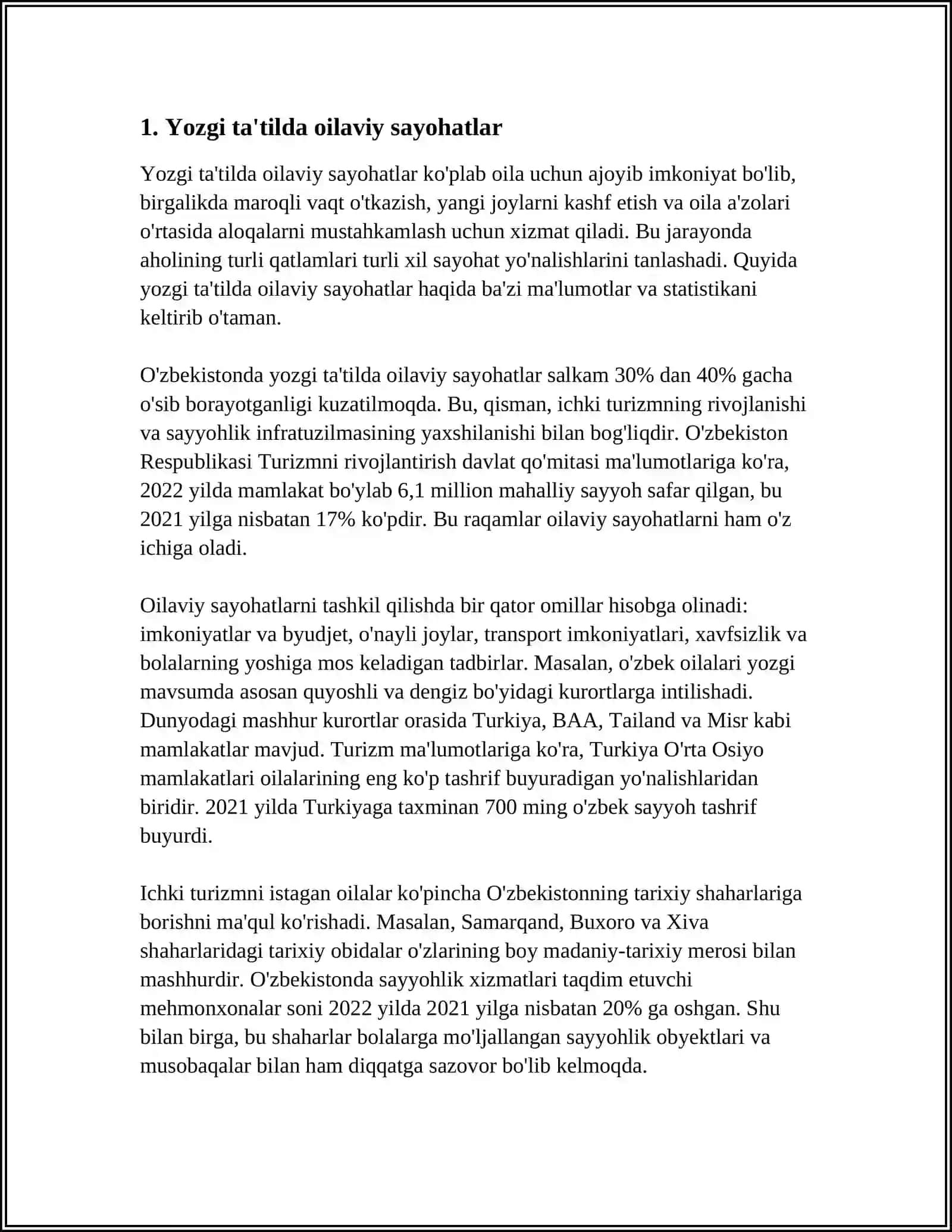 ERTALABKI VA KECHKI DAVRA SUHBATI 3
