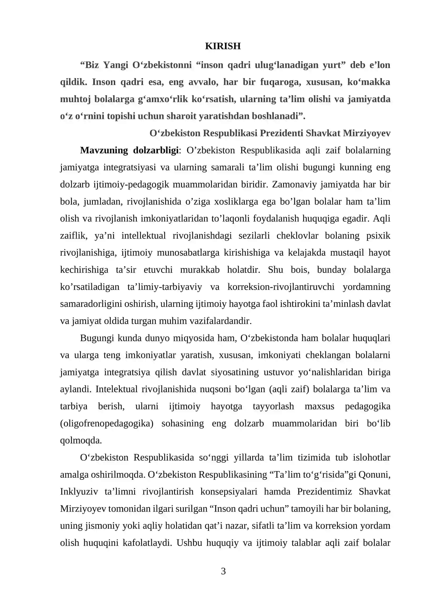 AQLI ZAIF BOLALARDA TA’LIM JARAYONI VA KORREKSION METODLAR 3