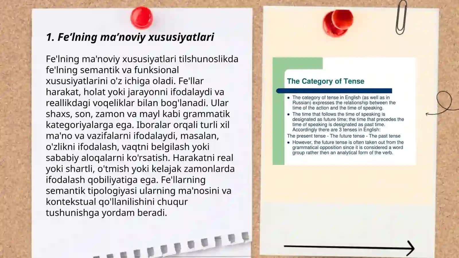 Feʼl va uning grammatik xususiyatlari 3