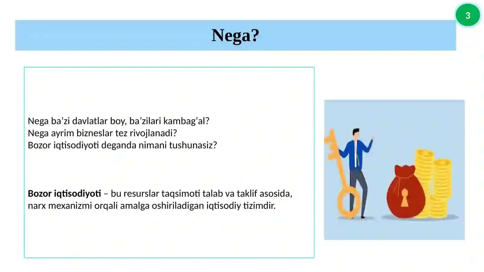 Bozor iqtisodiyoti va biznes 3