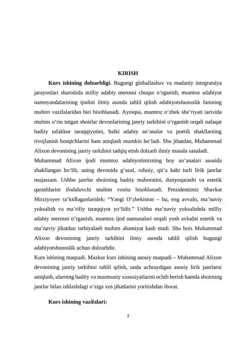 Muhammad Alixon devonining janriy tarkibi 3