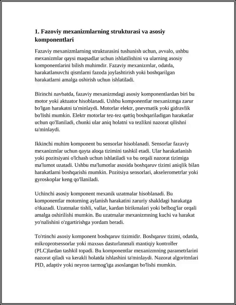 FAZOVIY MEXANIZMLARNING STRUKTURAVIY ANALIZI 3