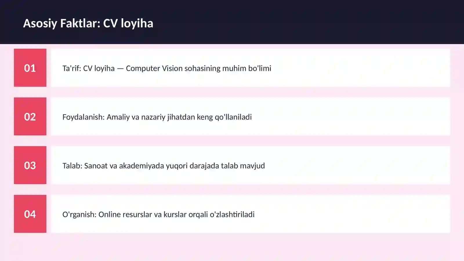 CV loyiha 3