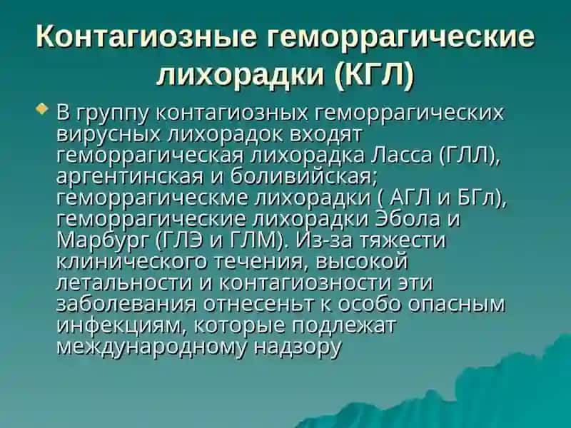 ЭПИДЕМИОЛОГИЯ И ПРОФИЛАКТИКА И ЭПИДЕМИОЛОГИЧЕСКИЙ НАДЗОР КРОВЯННЫХ ИНФЕКЦИЙ: ЛАССА, ЭБОЛА, МАРБУРГА 3