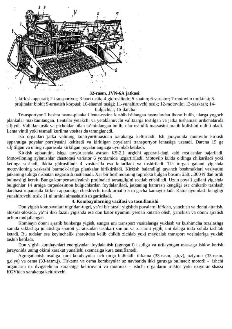 Yigish usullari va mashinalar kompleksi 3