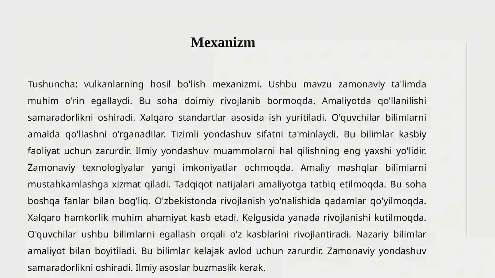 Vulkan Hosil Bo'lishi 3