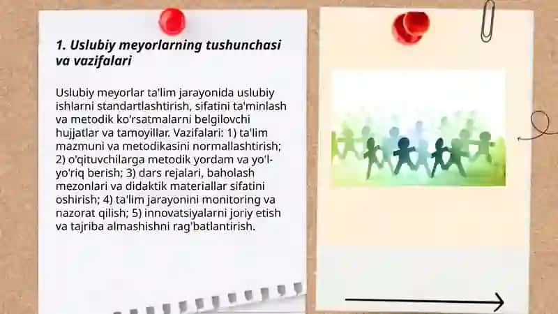 Uslubiy meyorlar 3