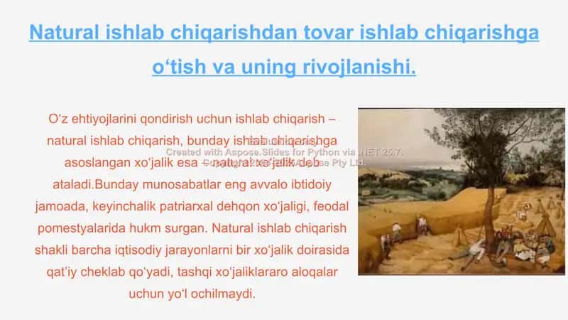 Tovar va pul munosabatlari 3