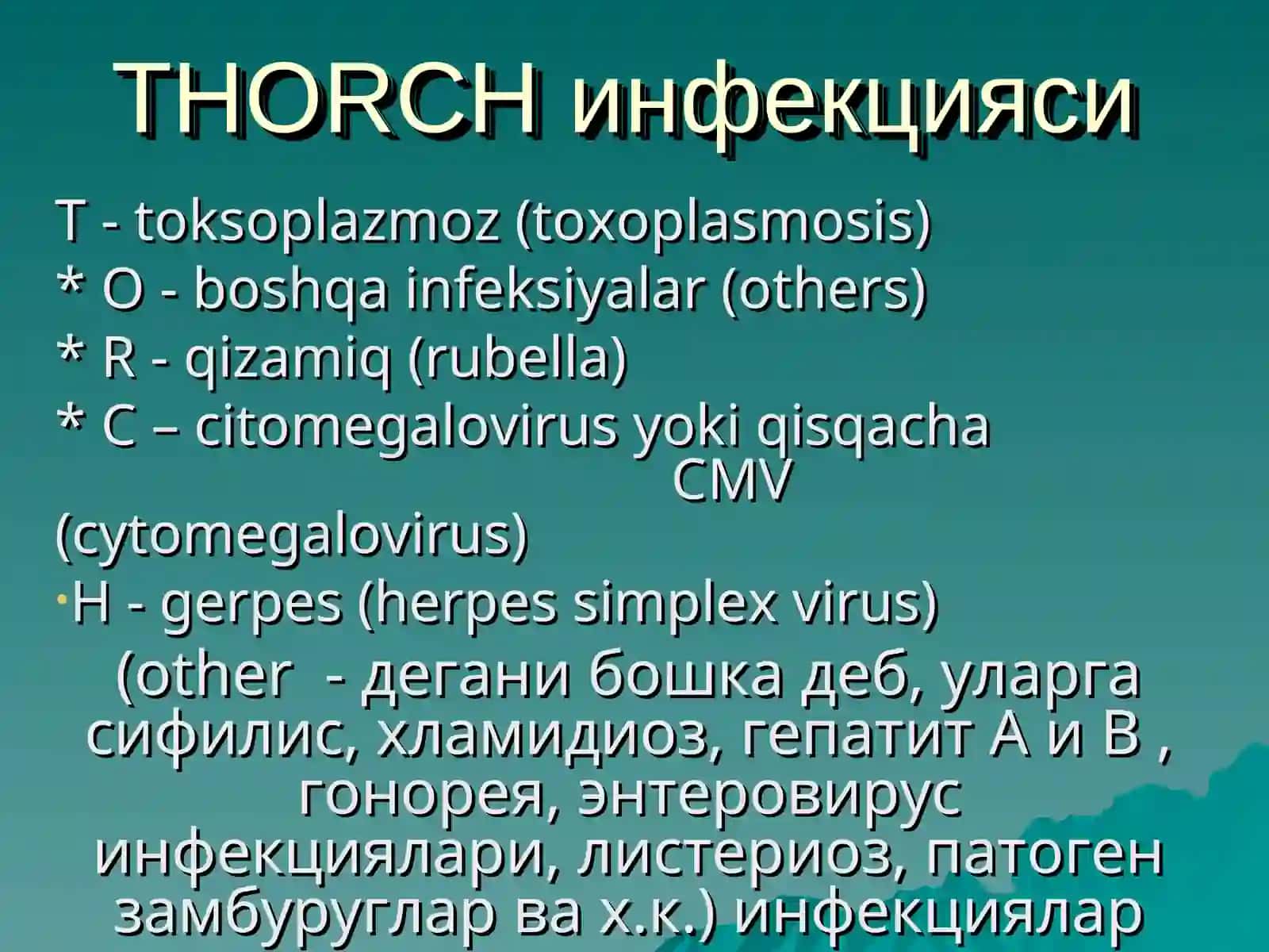 ХОМИЛА ИЧИ ИНФЕКЦИЯЛАРИ 3