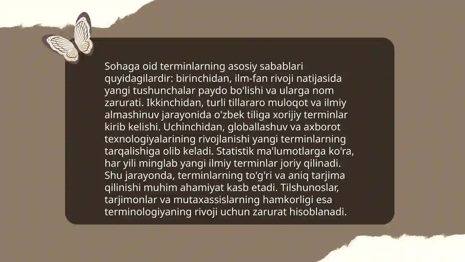 Sohaga oid mahalliy va ilmiy terminlarni taqqoslash 3