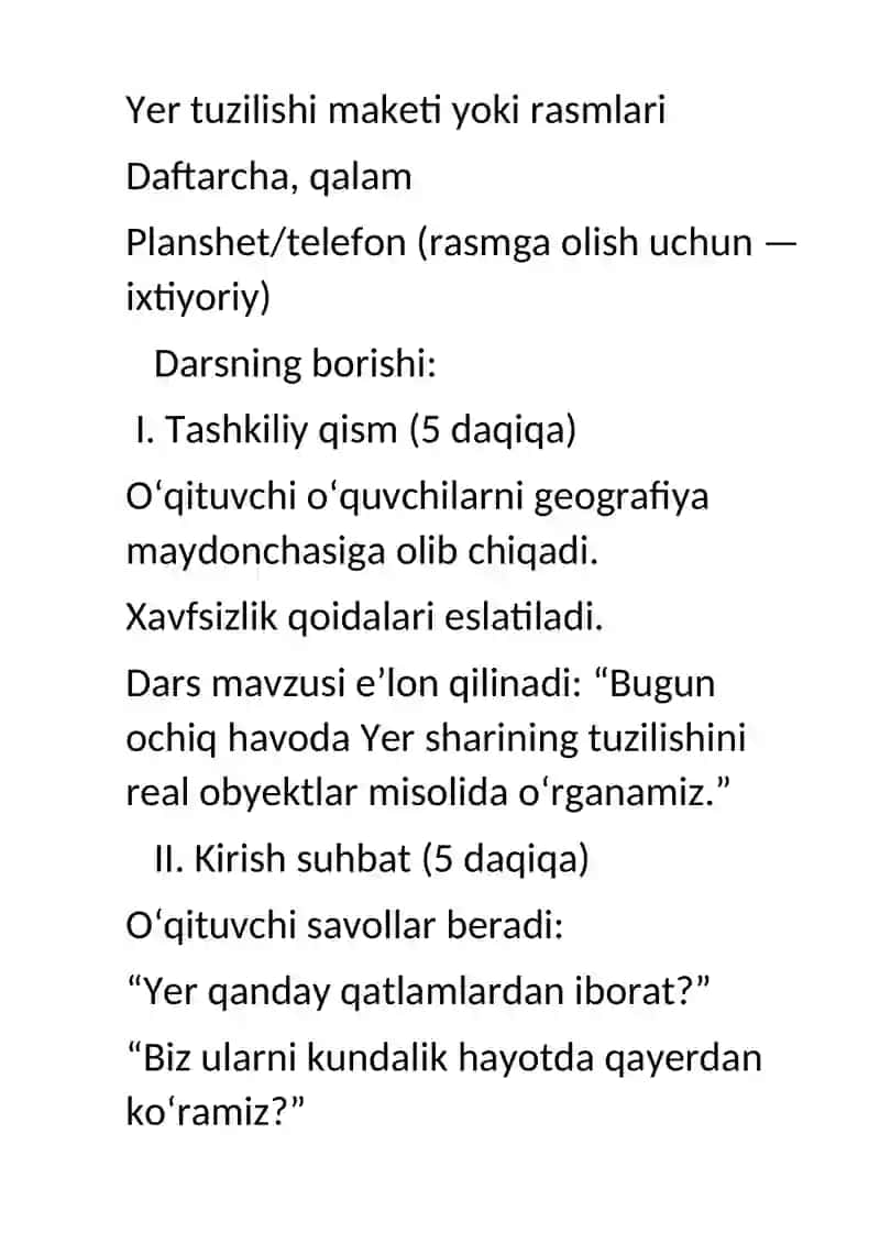Dars ishlanma 3