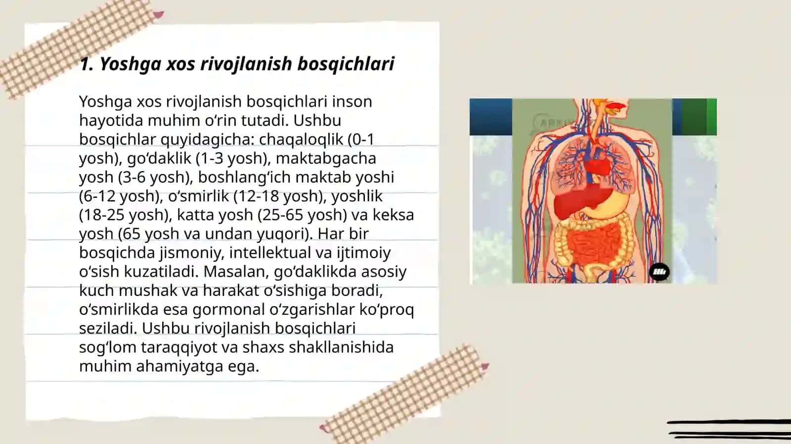 Shaxs rivojlanishining yoshga boglik xususiyatlari haqida malumot olish(Kichik guruhlarda ishlash,B B B usullri asosida) 3