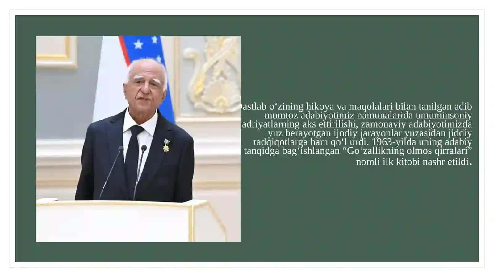 Ibrahim Gʻafurovning "Goʻzallikning olmos qirralari" kitobi 3