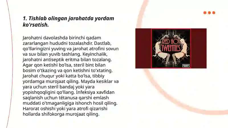 Turli xil qon ketishlarda birinchi yordam korsatish 3
