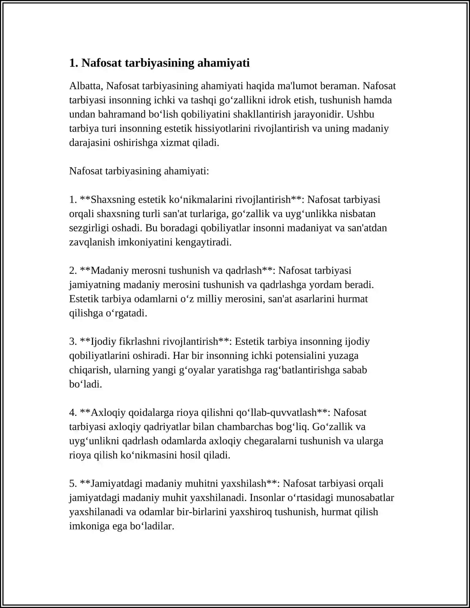 NAFOSAT TARBIYASI.UNING MAQSAD VA FAZIFALARI 3
